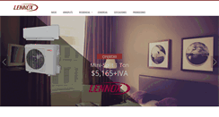 Desktop Screenshot of lennox-online.com